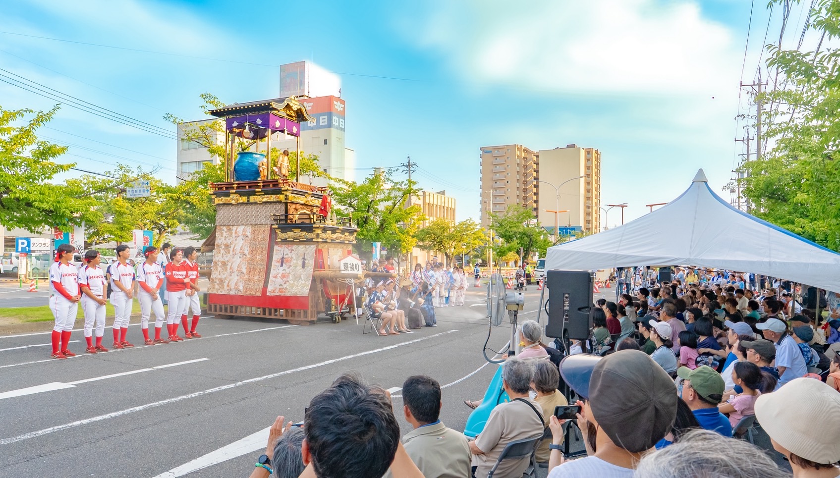 第62回大四日市まつり「獅子奮迅」甕破り山車保存会
